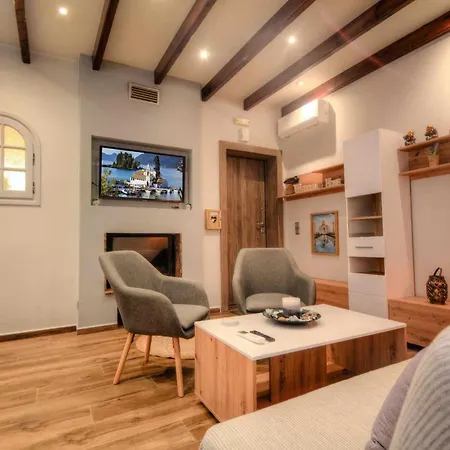 Stratos House 2br Parking Near Corfutown Feriehus Alepou